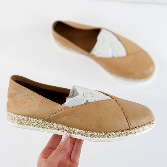 NEW Saydo Created Aerosoles, Pink Genuine Leather Soft Comfortable Flats 6.5-7 - Picture 1 of 15